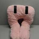 Travel Pillow Cushion for The Back Seat of Car Car Pillow for Kids A Sleeping Artifact Suitable for Long-Distance Travel of Adults and Children Travel Pillow for Kids Pink