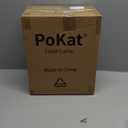 PoKat 20.75" Pink Ceramic Table Lamps Set of 2, Small Modern Bedroom Lamps for Girls Room, Bedside Lamps for Night Stands, Cute Lamps for Living Room Decor, Nightstands Desk Lamp, Light Pink