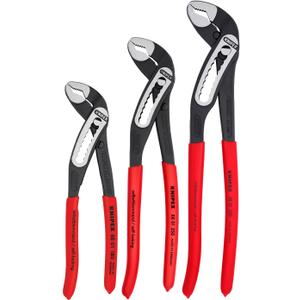 KNIPEX - 00 20 07 US1 Tools - 3 Piece Alligator Pliers Set (7, 10, & 12) (002007US1)