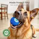 Lovkid Smart Interactive Dog Toys Vibrating & Rolling Chew-Resistant E-TPU Dog Ball for Aggressive Chewers, USB-C Rechargeable and Waterproof, Keep Dogs Busy and Entertained