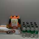 Water, Sprite, Tea Gold Peak, AW Zero Sugar Best By: Jul. 21, 2025/ Sep. 21, 2025