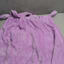 PJGGZ Towel Robe for Women with Straps - Lightweight Absorbent Cozy Bath Wraps for Women After Shower (Light Purple, S/ M)