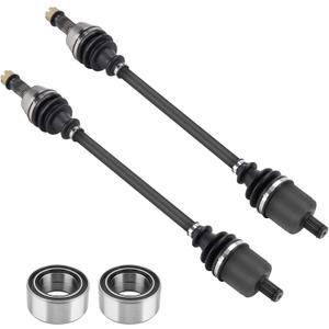 Front Left Right CV Axle Drive Shaft & Wheel Bearings Set for Polaris Ranger 570 Full-Size 2015-2016/Ranger 900 Crew 2014-2019/Ranger XP 1000 2017 2020 for 1332637