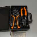 SOMELINE Crimp Tool Connector Kit, JST-PH 2.0mm/JST-XH 2.5mm/Du Pont 2.54mm Connector Set, 30 Types of Connectors, 32-20 AWG Ratcheting Crimper for Du pont,JST Series,KF2510,Molex,TE Series