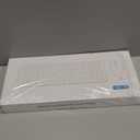 Wireless Keyboard and Mouse Combo, Full-Sized Wireless Keyboard and Adjustable DPI Mouse, 2.4GHz USB Receiver, Silent Keyboard and Mouse for PC, Windows, MAC, Desktop, Laptop (Avocado Green)