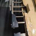 Cumbor 29.7-48" Baby Gate for Stairs, Mom's Choice Awards Winner-Dog Gate for Doorways, Auto Close Safety Pet Gate for Dogs Indoor, Easy Install Pressure Mounted Child Gate with Walk Thru Door, Brown