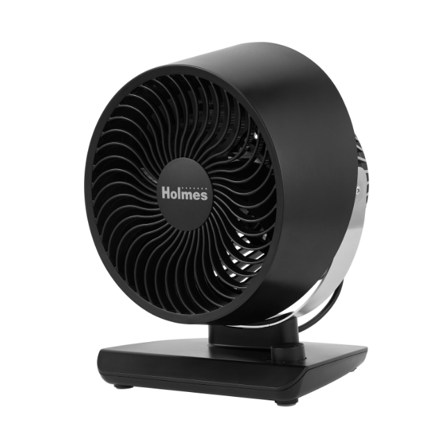 Holmes 8" Manual Blizzard Circulator – 3 Speeds, 90° Tilt, Powerful Airflow, Quiet Operation, Black