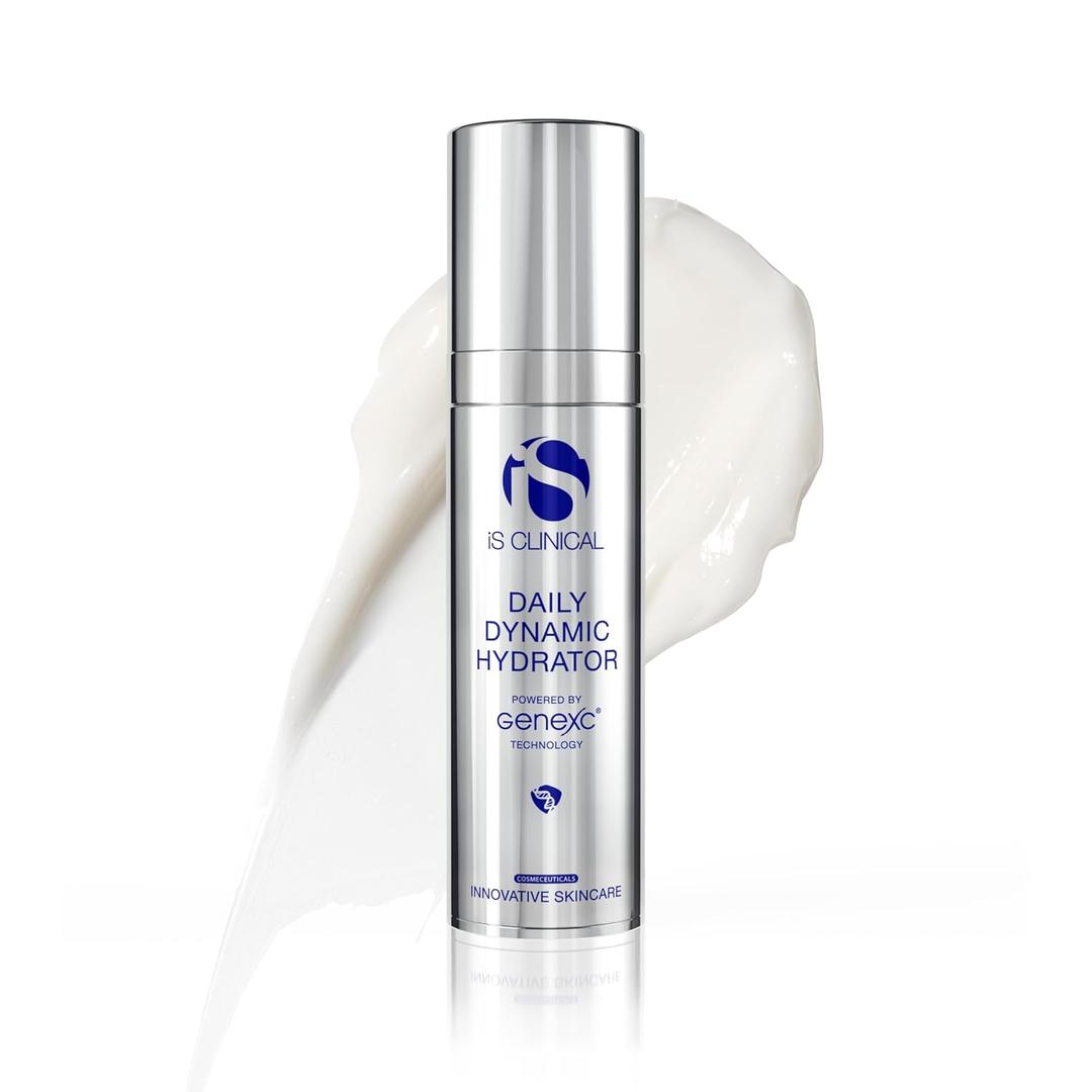 iS CLINICAL Daily Dynamic Hydrator, Hydrating Anti-Aging Face Moisturizer with Hyaluronic Acid, Repairs and Protects Skin, Powered by GeneXC Technology