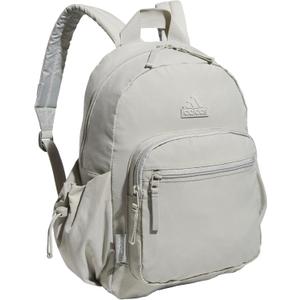 adidas Small Backpack for Women  Weekender Lightweight Bag with Laptop Sleeve, Metal Grey, One Size