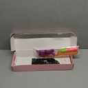 Knotless Crochet Human Hair Water Wave Human Crochet Hair Gogo Curly Virgin Hair Pre-Looped Reusable Feather Crochet Hair Extensions 60g 50 Strands(14Inch Black)