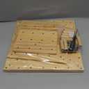 Wood Cake Pop Stand 56 Hole Cake Pop Tower 3 Tier Lollipop Stand Square Cake Pop Display Stand for Wedding Birthday Party