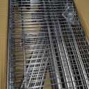 4- Shelf Storage Shelves Wire Shelving Unit Adjustable Metal Shelving Sturdy Steel Commercial Shelf organize Rack Units Heavy Duty 2200 LBS,for Garage Laundry Bathroom Organization Kitchen Closet (Silver)