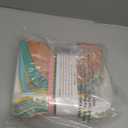 SPINFOX Waterproof Baby Bibs for Girls, Boy, Unisex Drool Bib Cotton Solid Knit Infant Feeding Bibs (Neutral)