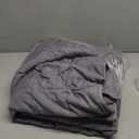 Waowoo Adult Weighted Blanket Queen Size (15lbs 60"x80") Heavy Blanket with Premium Glass Beads, (Dark Grey)