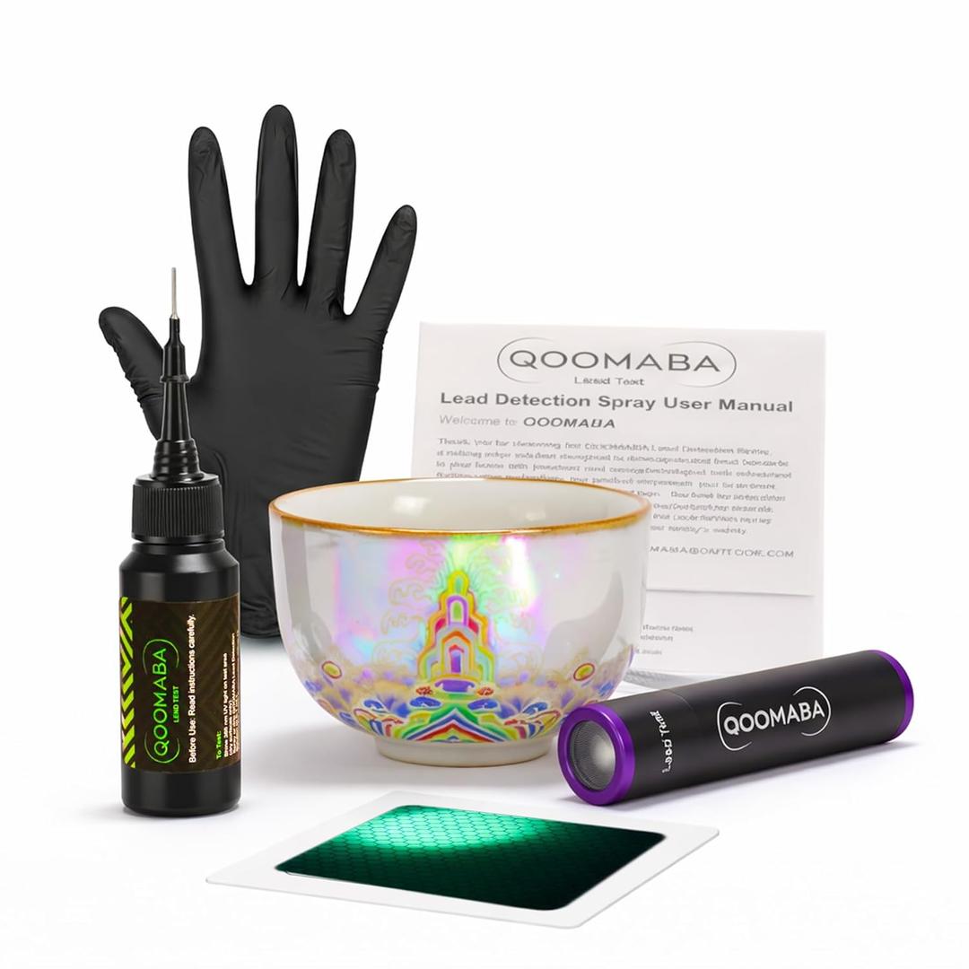 Lead Test Kit  All-in-One Lead Detection for Dishes, Paint & Toys, 1 Bottle Testing Liquid + Free Lab Analysis, Fast Results at Home