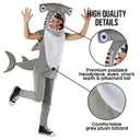 Morph Costumes Hammerhead Shark Costume Kids Boys Fish Outfit Tabard Halloween Costumes For Kids Shark Costume Boys (Large)