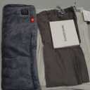 Portable Heating Pad with 5000mAh Battery, 1.7LB Weighted Heat Pad Rechargeable for 1-3H Warmth Outdoor Travel, 3 Heat Settings, 12" x 16", Grey