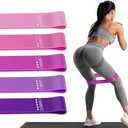 Resistance Loop Exercise Bands, Resistance Bands Exercise Bands for Home Fitness, Stretching, Strength Training, Physical Therapy,Elastic Workout Bands for Women Men Kids, Set of 5