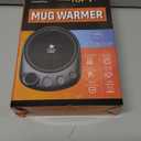 Coffee Mug Warmer - Fastest Heating & Highest Temperature, Coffee Cup Warmer for Desk Auto Shut Off, 4 Temp Settings & 1-12H Timer, Smart Electric Beverage Warmer for Coffee, Tea (Wood)