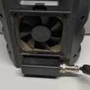 Yattberak 500W Safe Black Dog House Heater with Adjustable Temperature and Timer（Black）