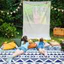 Outdoor Rugs Patio Camping Waterproof - 9x12 Plastic Straw Patio Rug Portable for Campers, Outside RVs Mat, Outdoor Area Carpet for Patios Clearance, Backyard Porch, Balcony, Picnic