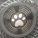 Decflow 10L Stainless Steel Dog Water Bowl, No Spill Anti-Splash Dog Bowls with XXL Silicone Mat, Spill-Proof Slow Feeder for Messy Drinkers, Heavy Duty Pet Bowls for Indoor/Outdoor Use Grey