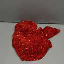 Black Sequin Christmas Tree Skirt 36 Inch Christmas Tree Skirt Soft Velvet Halloween Tree Skirt Mat Christmas Decorations for Holiday Family Reunion Round Tree Cover Skirt Unique Glittery Tree Blanket