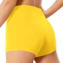 Haloumoning Girls Athletic Shorts Kids High Waist Biker Dance Gymnastics Shorts Comfy Yoga Active Shorts, 5-14 Years