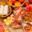 LA BELLEFE Wax Melts, Wax Cubes Strong Scent for Warmer -Cinnamon Roll, Marshmallow Dreams, Sicilian Lemon, Salted Caramel Cream, Vanilla Cake, Golden Apple, 6 Pack, 36-Cube