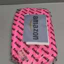 Embla Makeup Bag Travel Cosmetics Pouch and Toiletry Bag, Nylon Zipper Pouch Purse, Cute Make Up Organizer Storage Tote for Women Girls, Travel Skincare Case, Large Makeup Bags, Bubblegum