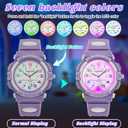 Juboos Kids Watch Analog for Boys Girls, Childrens Waterproof Soft Strap Kids Time Teaching Quartz Wristwatch for Ages 5-15
