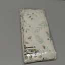 Blissful Diary Muslin Nursing Cover for Breastfeeding, Breathable Breastfeeding Cover up with Arch Neckline for Women, Nursing Apron (Botanical Leaf)