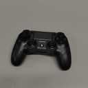 Wireless Controller For PS4, Black ps4 controller with Dual Vibration/ 6-Axis Motion Sensor/Audio Jack/Touch Pad/Share Button, Recharge Controller For PC, P-4 Accessories Perfect Adaptive Full Version 4/4 Pro/Slim.