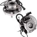 ECCPP Wheel Hub and Bearing Assembly Rear Left 512478 fit for Dodge Journey 2009-2017 5 Lugs Wheel Bearing Hubs with ABS 2pcs