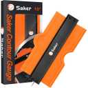 Saker Contour Gauge (10 Inch) Profile Tool with Adjustable Lock,Father's Day Gift for Men Women Dad Him Boyfriend Husband-Irregular Shape Duplicator-Cool Gadgets for Woodworking Tool Tracing