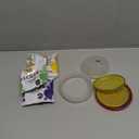 Decora Magic Rangoli Maker Kit  Includes 4 Assorted Rangoli Powder Colours, 4 Reusable 10 cm Stencils & 1 Magic Tool  Rangoli Making Kit for Diwali, Navratri, Pongal & Mandir Decoration