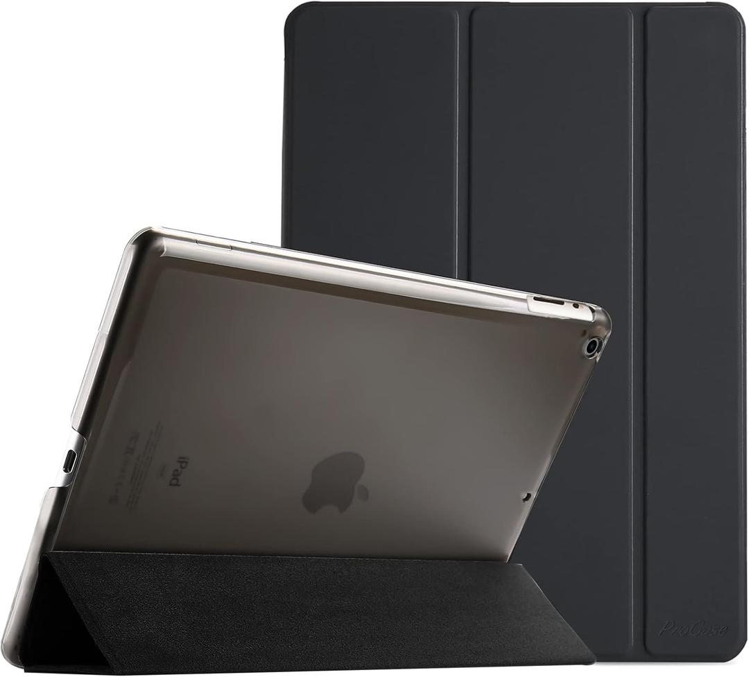 ProCase for iPad 2012/2011 2nd 3rd 4th Generation Case (Old Model), Smart Cover for iPad 2/iPad 3 /iPad 4 Black