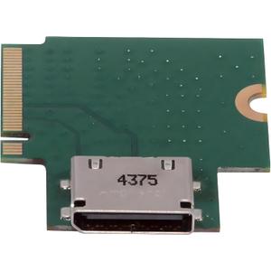 2230 PCI-E4.0 M.2 M-Key Male to Oculink SFF-8612 SFF-8611 Host Angled Type 90 Degree Adapter for NVME U.2 SSD eGPU External Graphics Card