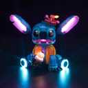 Upgraded Led Light Kit Compatible with Lego 43249 Stitch Toy Building Set, Lights Decoration Compatible with Lego 43249, Gift Idea for Girls, Boys (Model Not Included)