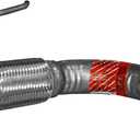 Walker 52349 Exhaust Pipe 2.75" Inlet (OD) for Honda Accord