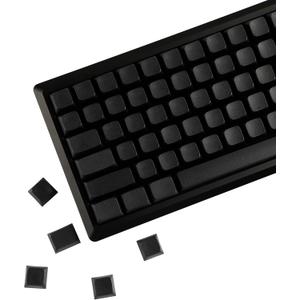 YMDK 127 Key Black Blank ZDA XDA V2 Keycaps PBT Keycap for MX Keyboard 104 87 61 Melody 96 KBD75 ID80 GK64 SP84