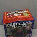 SHDEJTG 10ft Christmas Inflatable Outdoor Decoration Inflatable Yard Decoration Inflatable Santa Claus and Snowman Arch Decoration Built-in LED Lights for Christmas Holiday Party, Garden Decoration