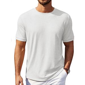 COOFANDY Men's T Shirt Short Sleeve Crew Neck T-Shirt Casual Summer Tshirt Classic Basic Tee Shirt (Medium)