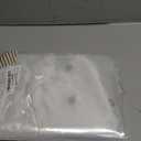 EurCross Small Extra Long Clear Shower Curtain Liner 60 inch Wide by 84 inches Length with 5 Magnet Weights and Hooks, 9G Premium PEVA See Through Small Plastic Shower Curtain 60x84