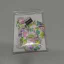 Lanyardio Stretchy Scrunchie Lanyard for ID Badges Keys, Cute Teacher Lanyard for Women with 2 Card Holders 19.20 Inch