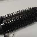 Ukliss 1.5 Inch Thermal Brush, Negative Ion Ceramic Hair Styler, 9 Temp Settings & Dual Voltage for Frizz-Free Shine, Damage Protection for Medium-Long Hair (Black) (Black)