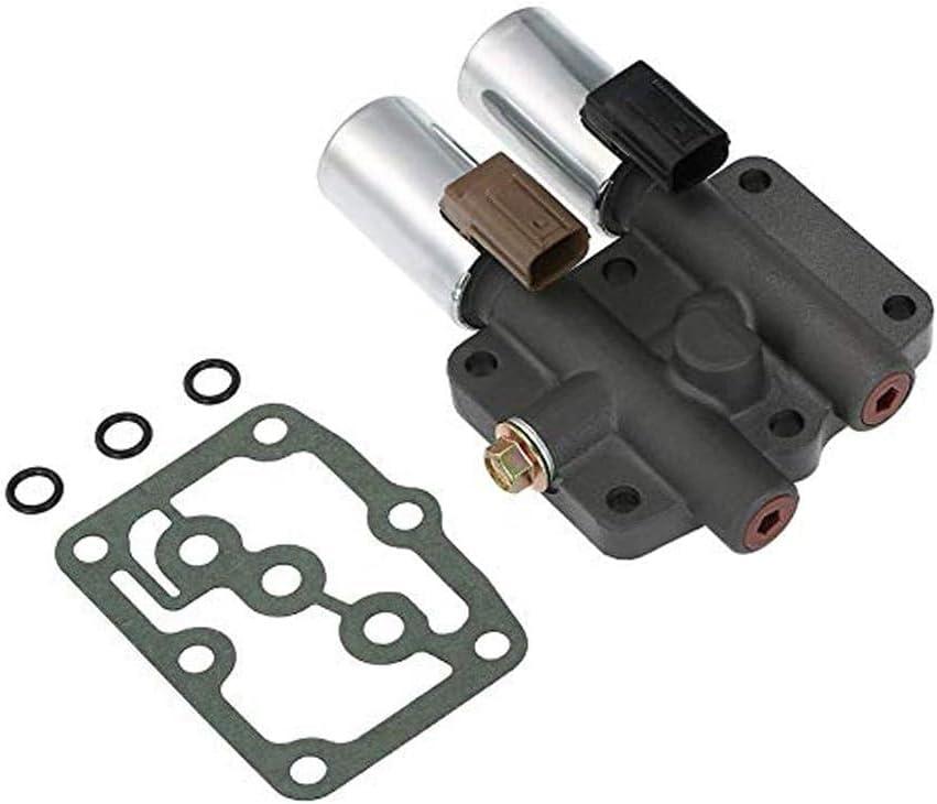 Transmission Dual Linear Shift Solenoid Valve for Acura CL 1998-1999, MDX 2001-2002, TL 1999, for Honda Accord 1998-2007, Odyssey 1998, Prelude 1997-2001, Isuzu Oasis 1998 Replace# 28250-P6H-024
