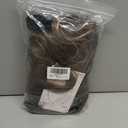 Mens Ombre Brown Wig Long Curly Wavy Brown to Blonde Wig Middle Length Mixed Brown Hair Wig Halloween Cosplay Costume Party Wigs