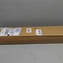 LazBlinds No Drill Bamboo Roman Shades, 27" W x 48" H, Star-Brown