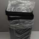 ELPHECO 2 Pack 3.5 Gallon Bathroom Garbage Can with Lid Motion Sensor Slim Garbage Can Bathroom Decor Waterproof Smart Small Garbage Bin for Kitchen, Office, Bedroom, Living Room, Toilet (Black)